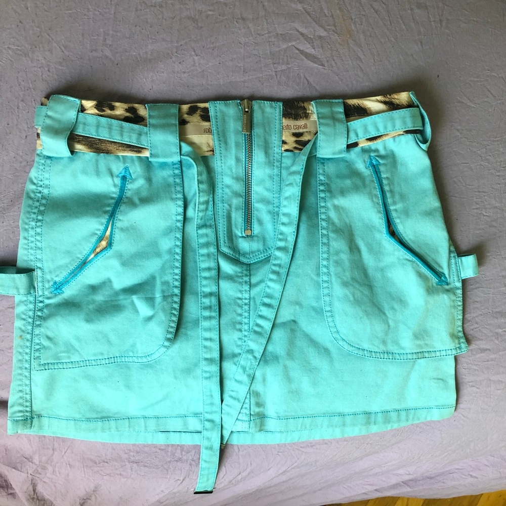 Designer mini skirt
